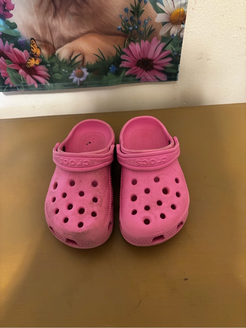 CROCS Kids' Classic Clog in Pink